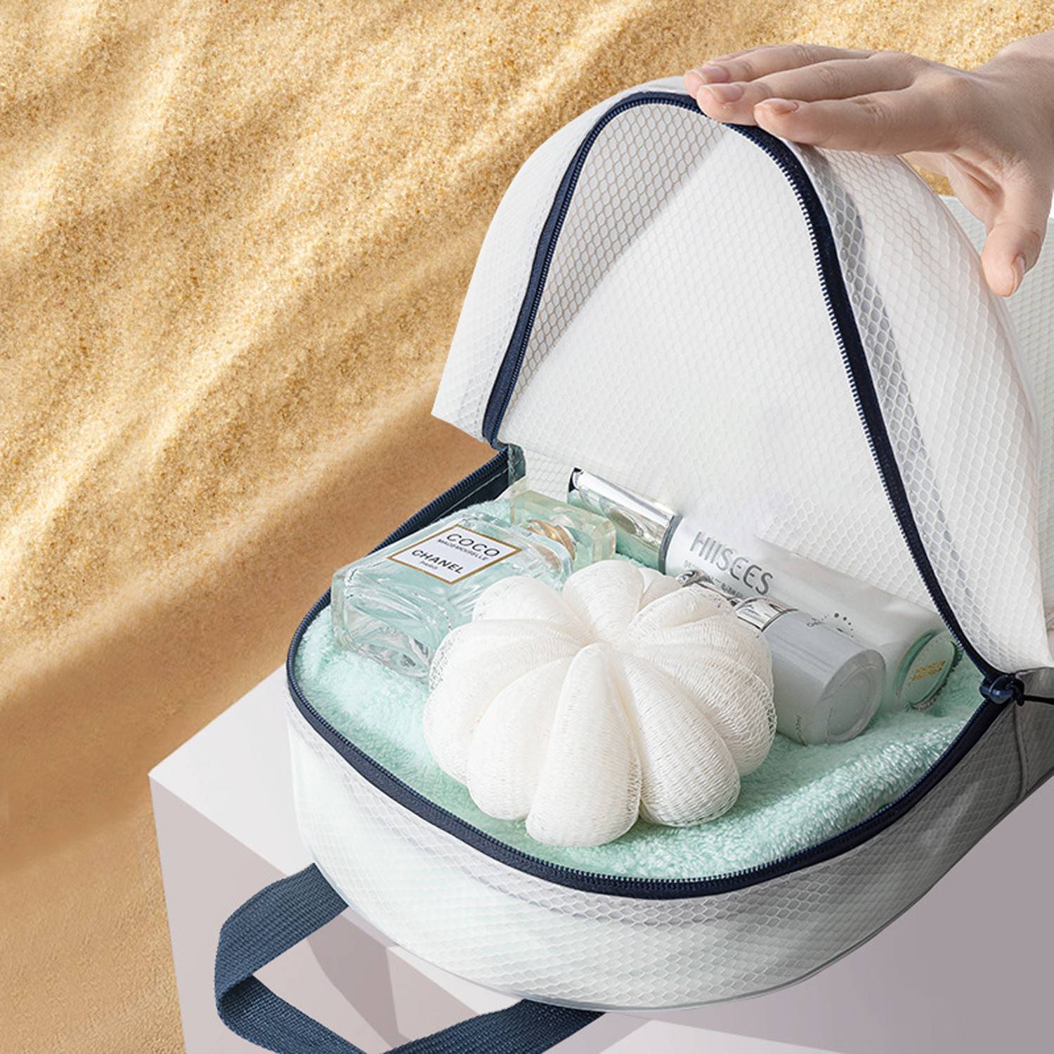 EVA Waterproof Cosmetic Toiletry Bag 5