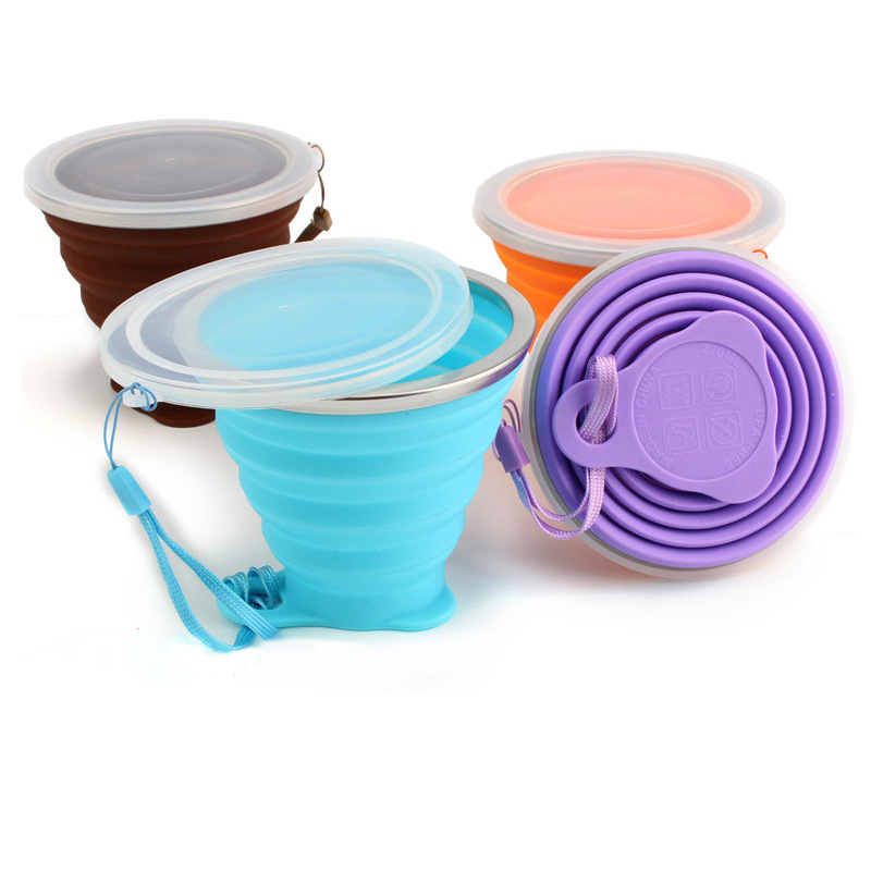 Collapsible Silicone Water Cup For Travel 2