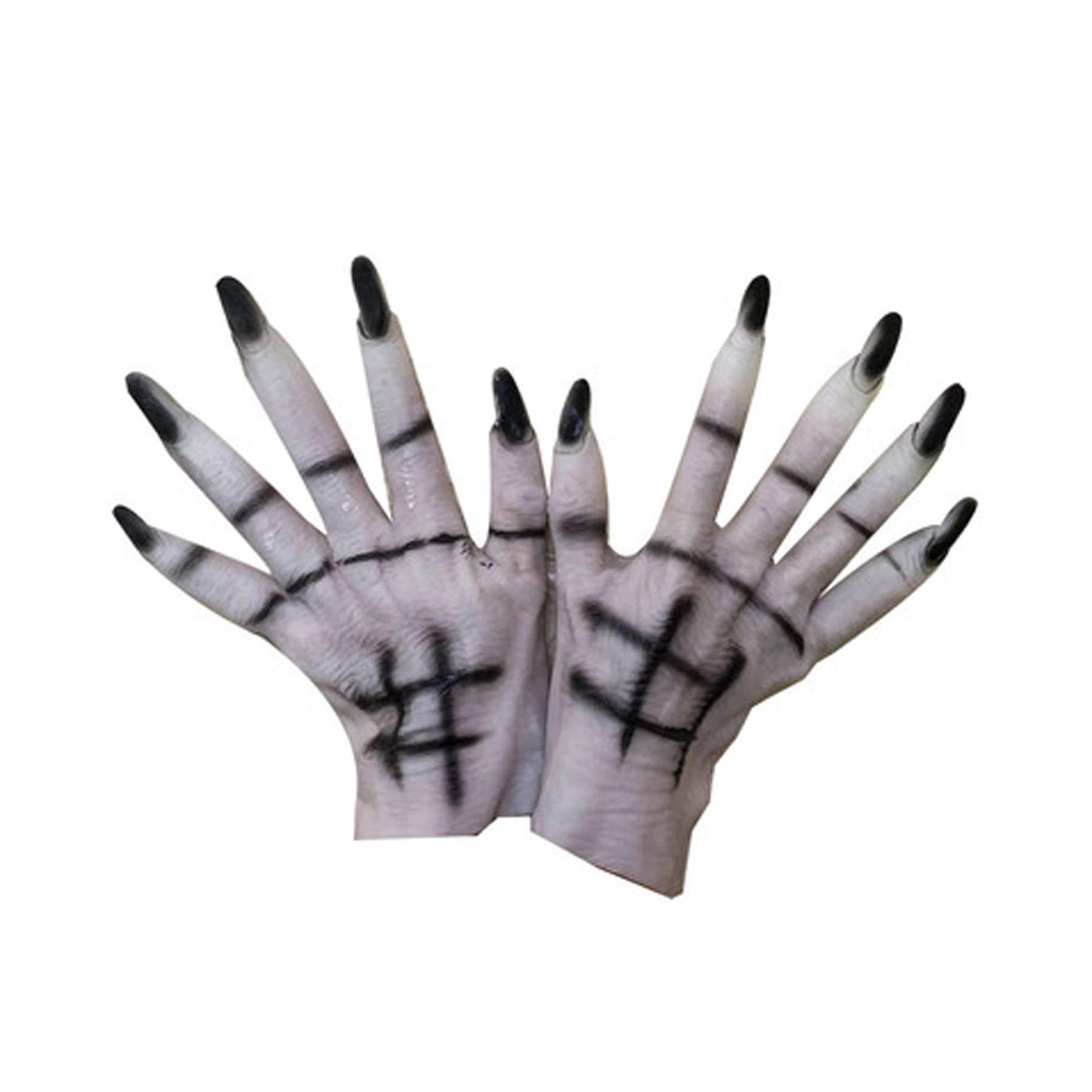 Halloween female ghost gloves 3