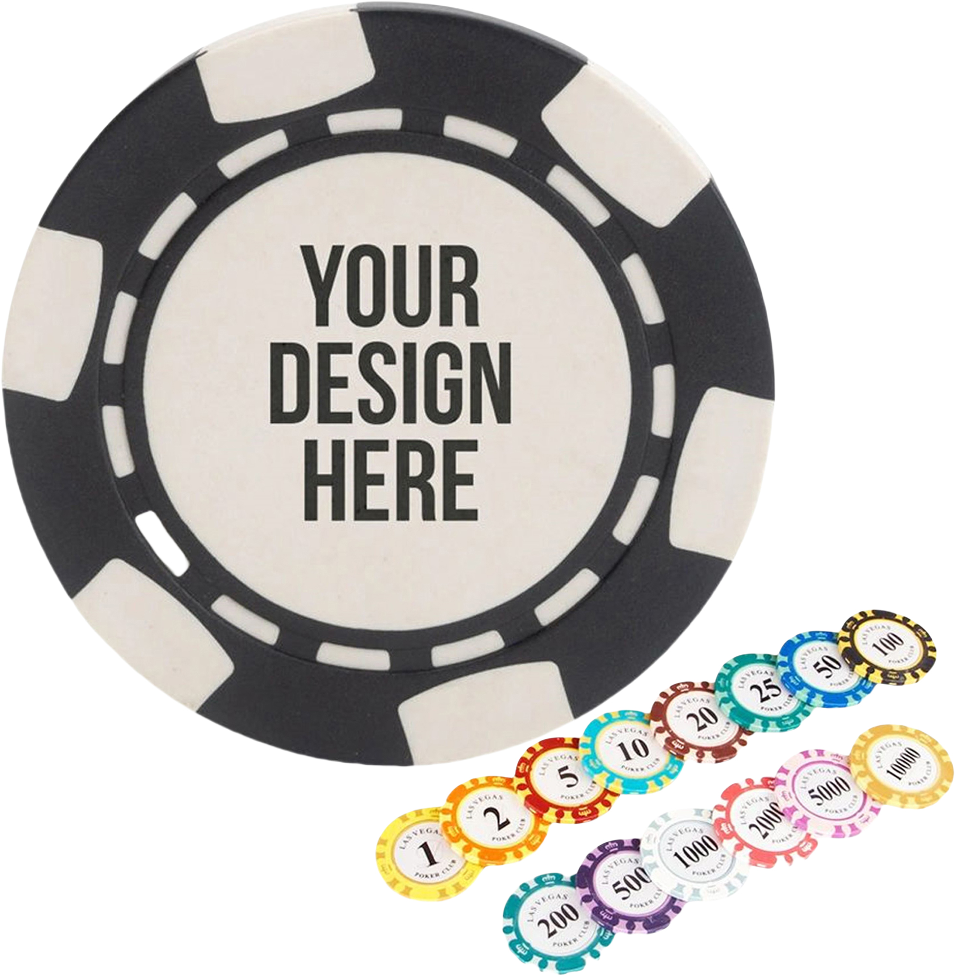 Casino Logo Plastic Poker Chips Sets 2