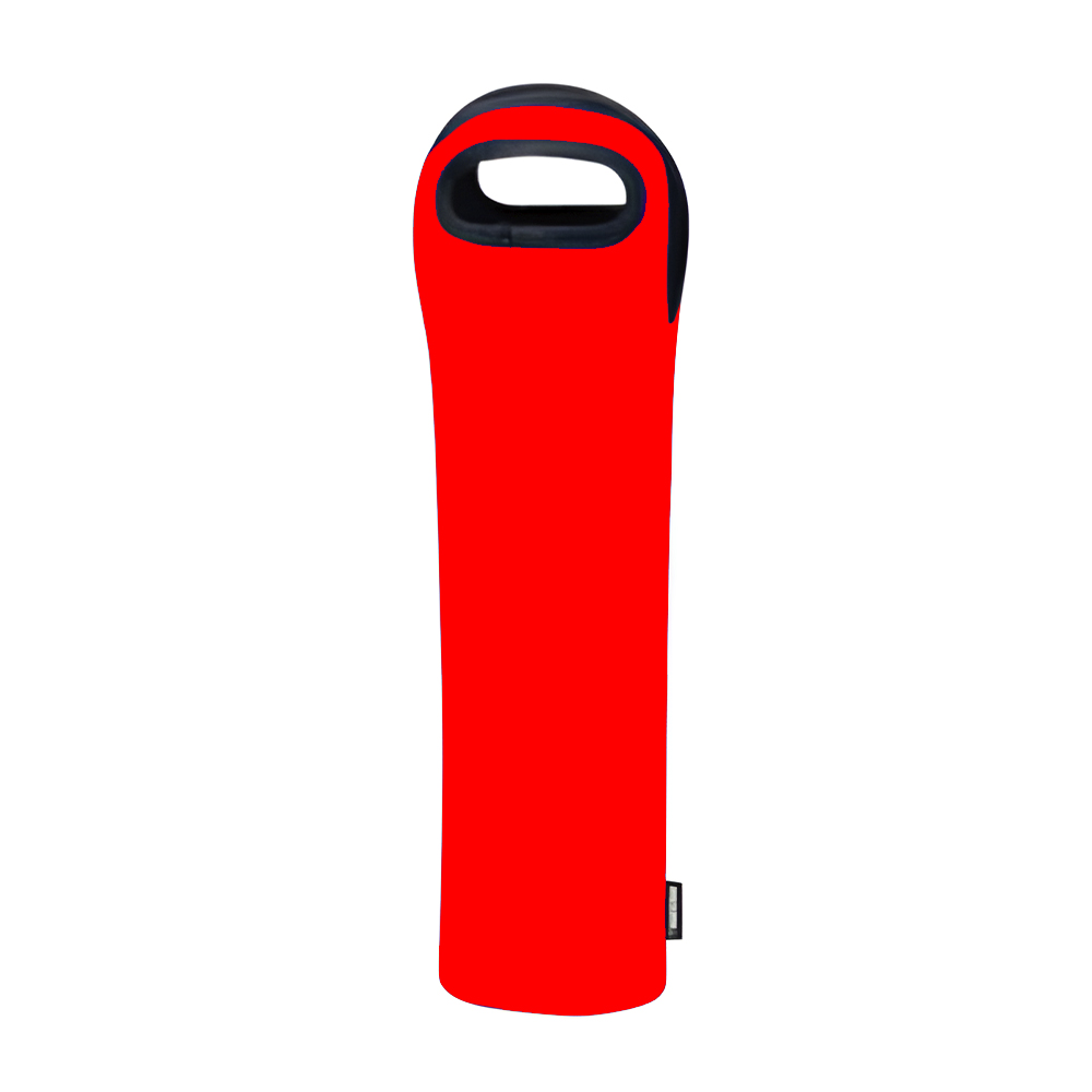 Bordeaux Single Wine Bottle Cooler Carrier, custom koozie with logo imprint 5