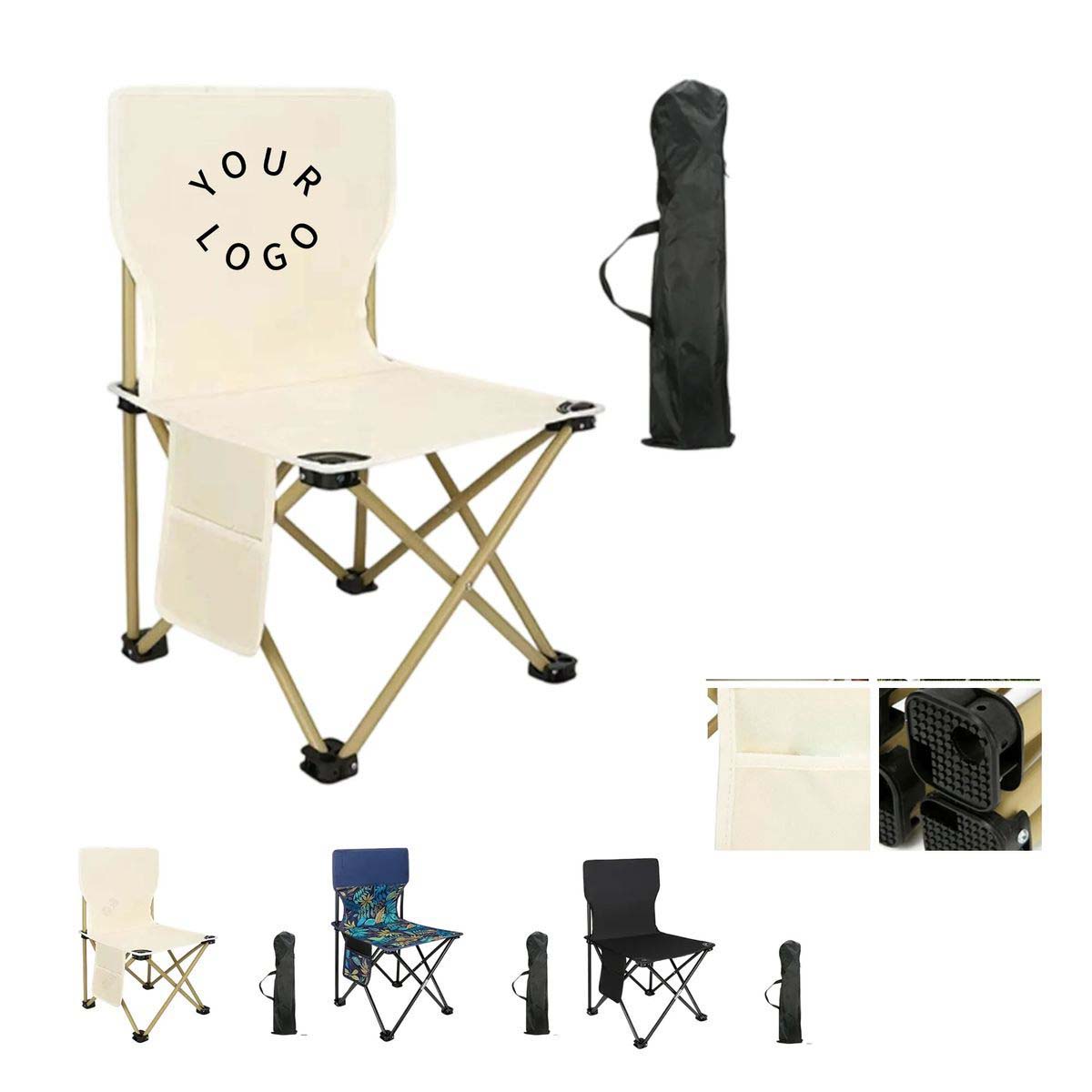 Sturdy Steel Frame Foldable Outdoor Chair 2
