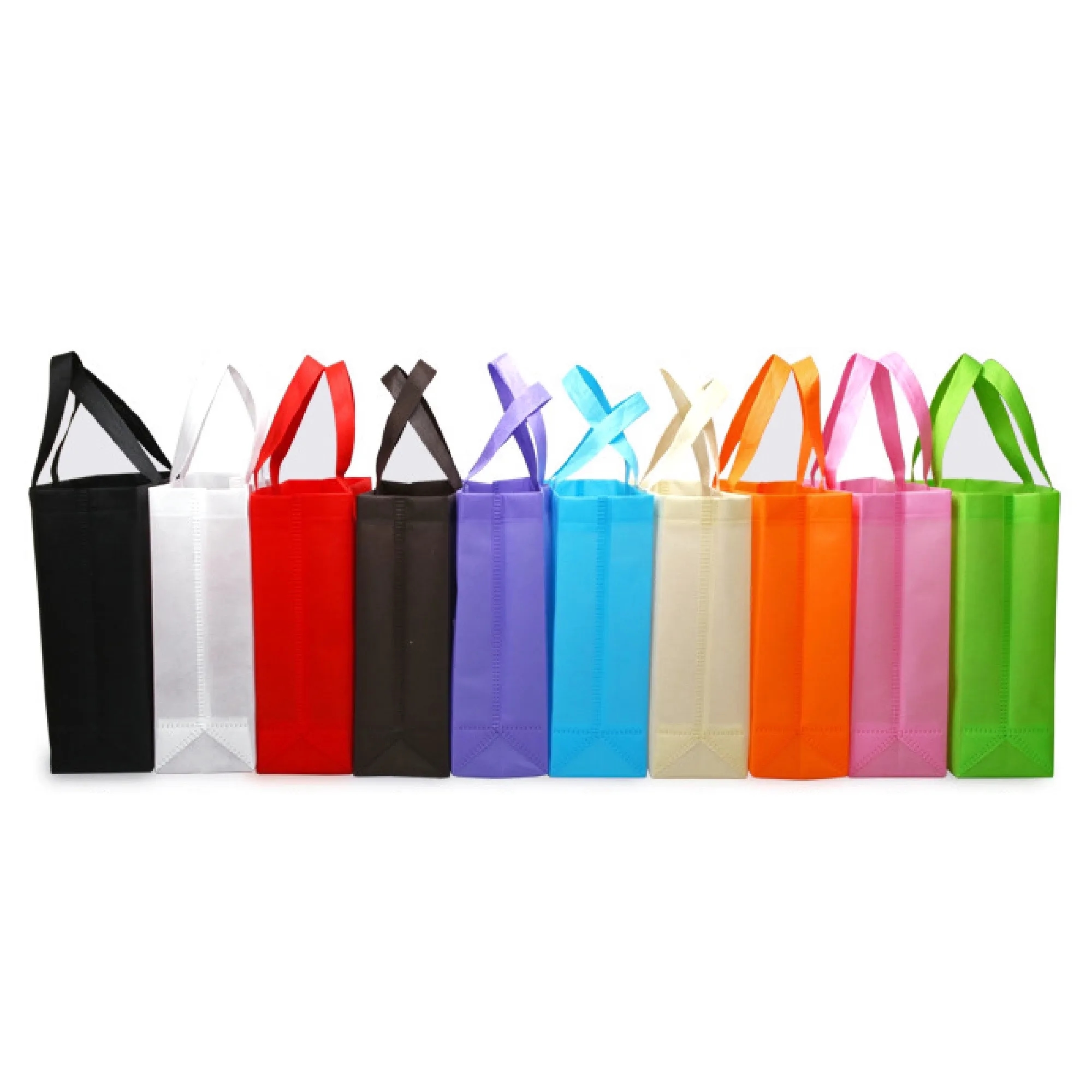 13.8" Reusable Non-Woven Handle Bag MOQ 50PCS 2