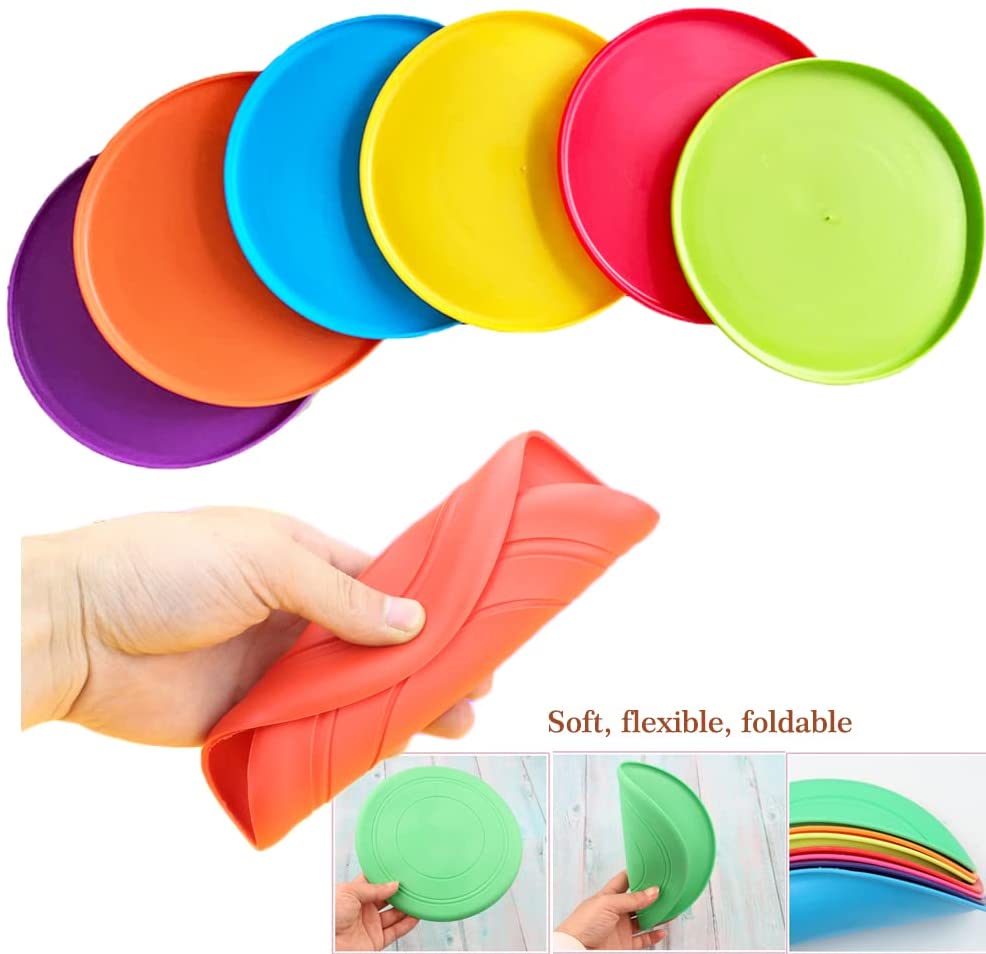 Silicone 7 Inches Flying Disc Outdoor Toy 5