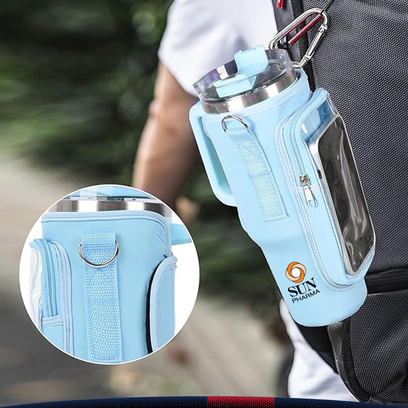 Louise Water Bottle Carrier Bag 9