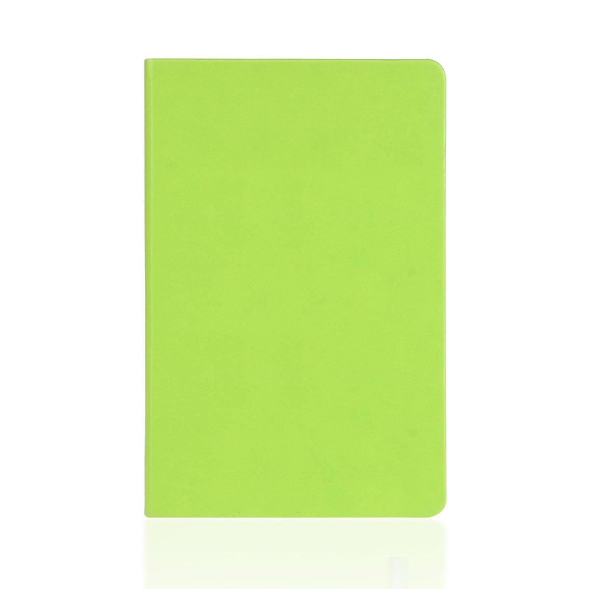 Classic Italian Leather 5.5"W x 8.5"H 192 Pages Journal Book (Lime Green) 2