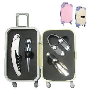4 In 1 Suitcase Wine Opener With Corkscrew Blade And Handle 23