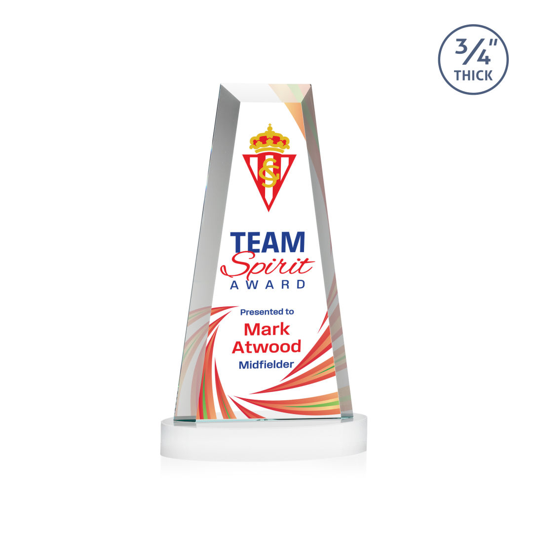 Imperial VividPrint™ Award on Alberton Base - White 4