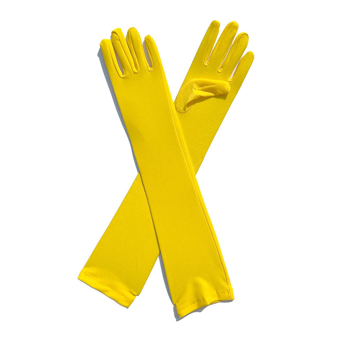 Women Long Stretchy Party Gloves 4
