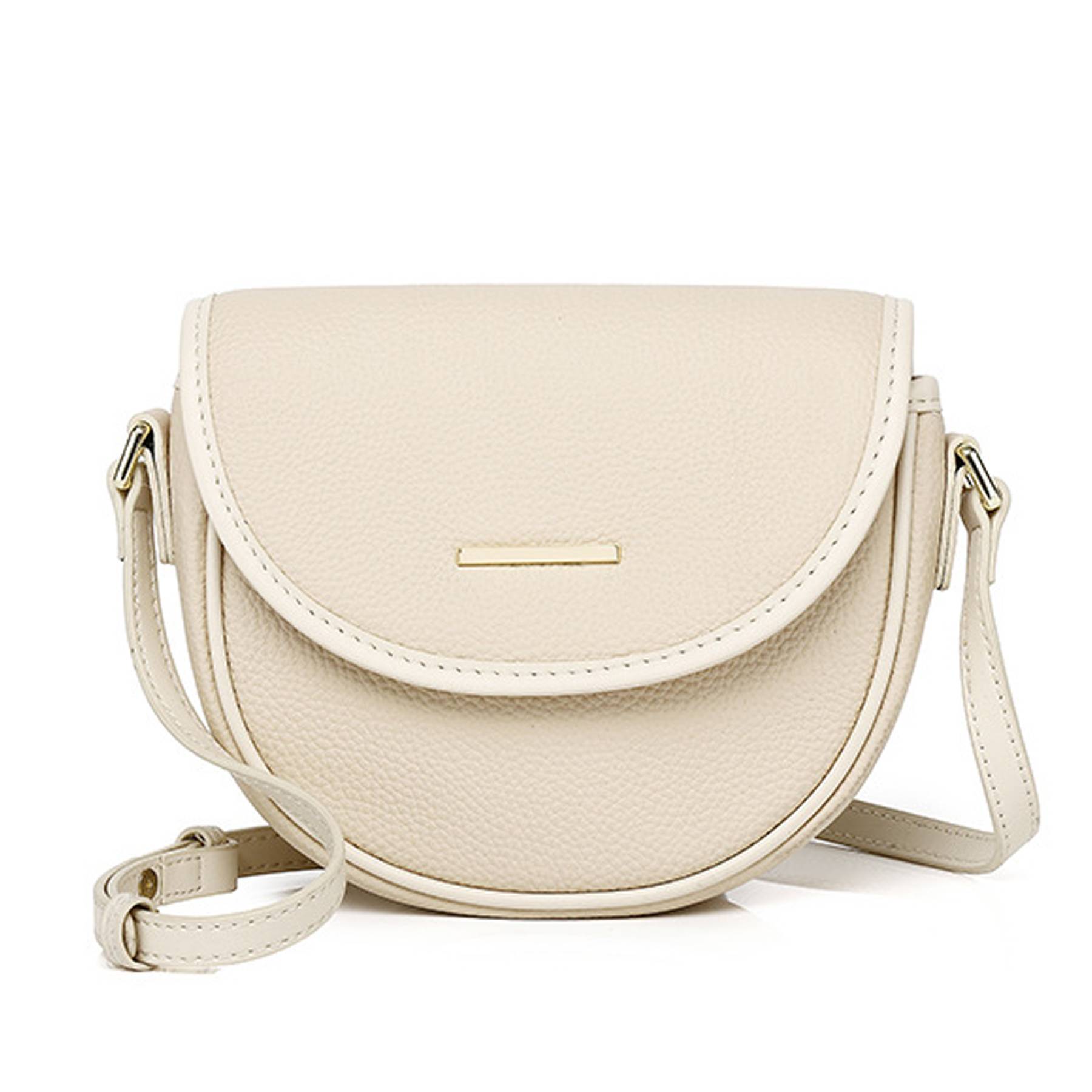 Genuine Leather Adjustable Strap Crossbody 5