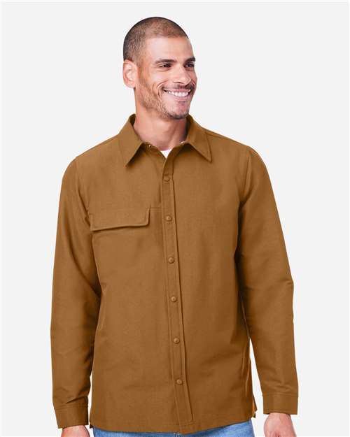 Unisex Flex Twill Overshirt Jacket - M72 9