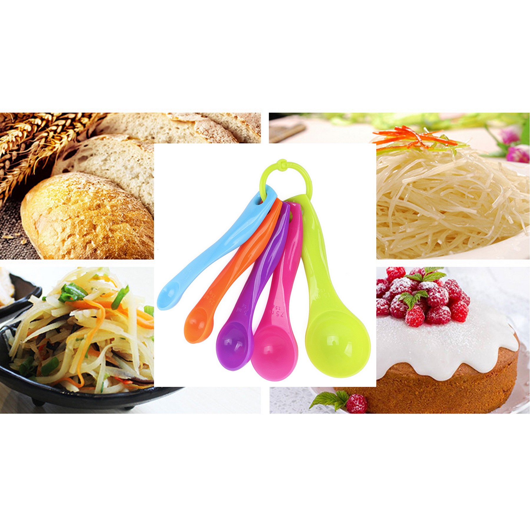 Plastic Measuring Spoons Set 3