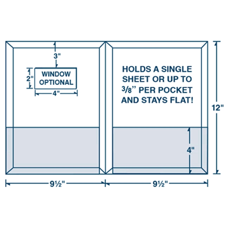 Conformer® Standard Two Pocket Folder with Foil Stamped Imprint 4