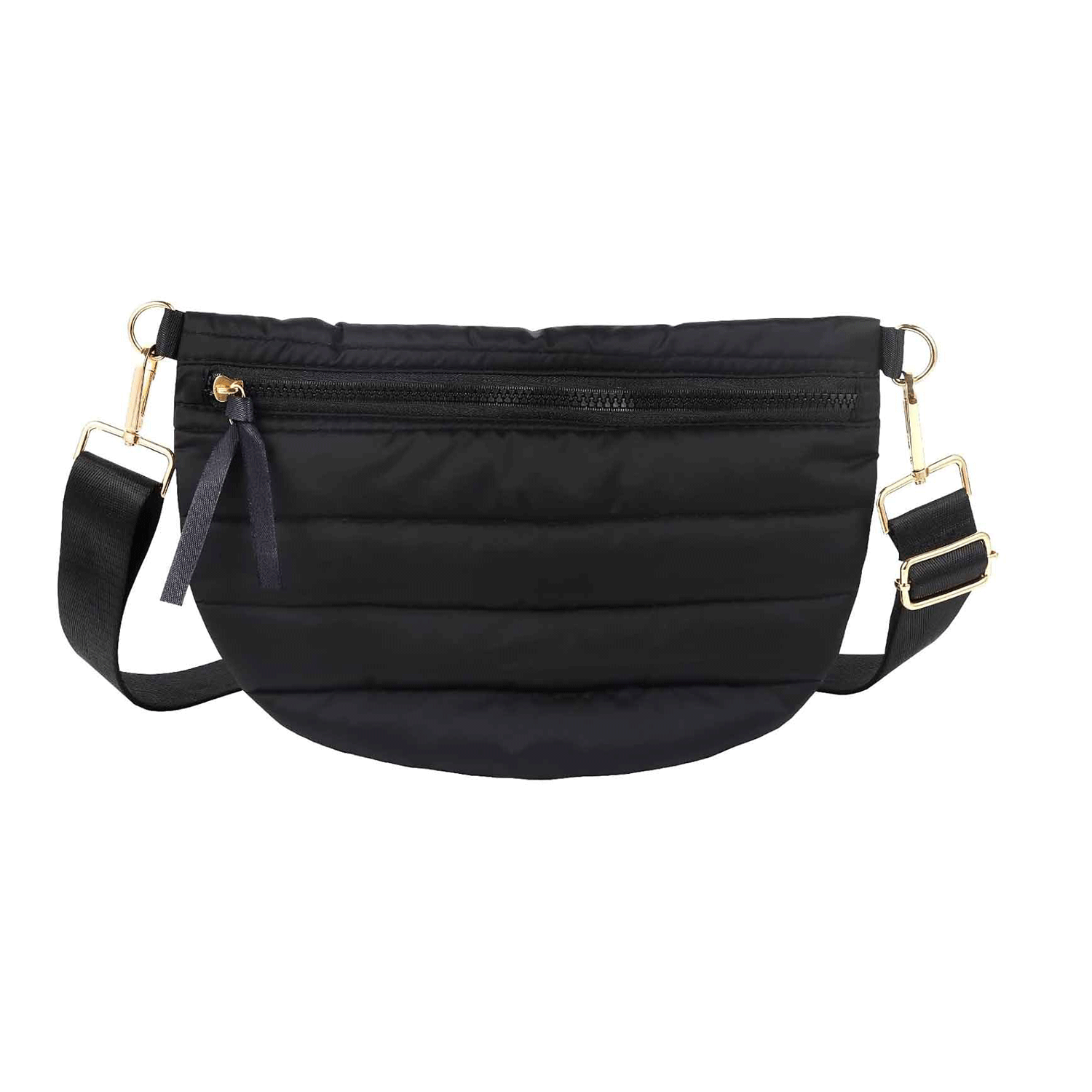 Polyester Quilted Puffer Sling Lightweight Crossbody Bag 9