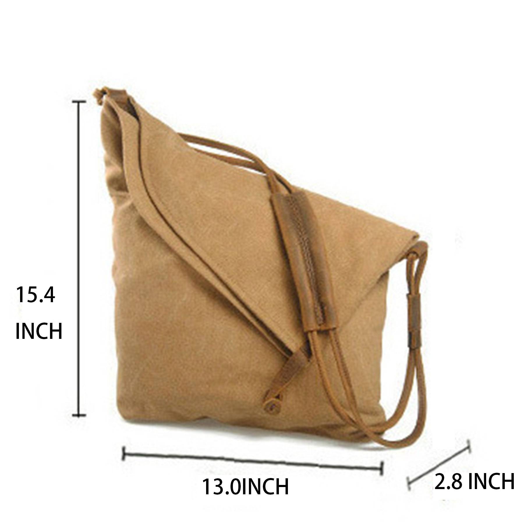 Canvas Foldable cross-body bag 10