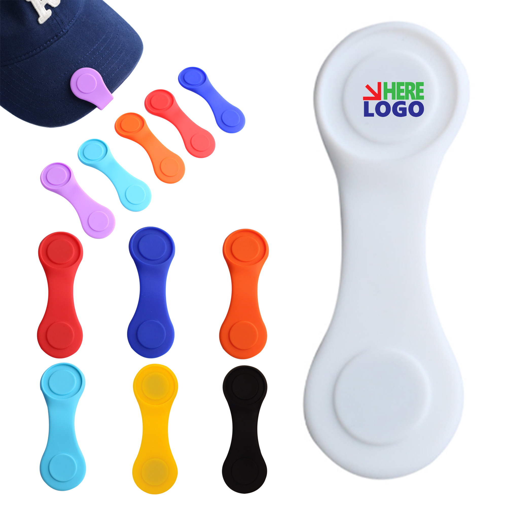 Golf Ball Marker Cap Clip with Magnet MOQ 50 2