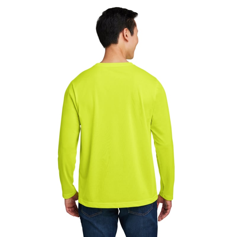 Harriton Unisex Charge Snag And Soil Protect Long-Sleeve T-Shirt 8