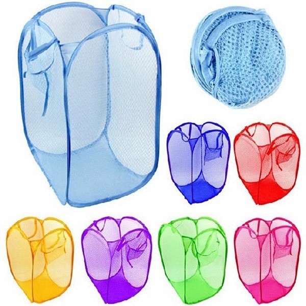Collapsible Polyester Laundry Basket 1