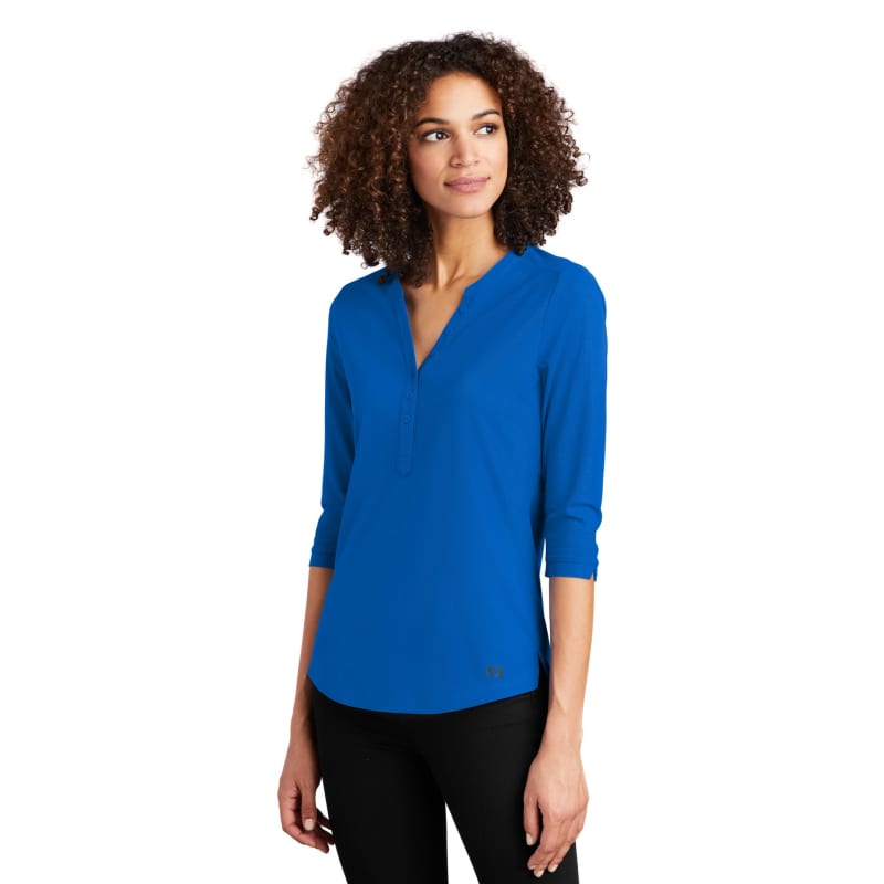 OGIO Women's Jewel Henley 13