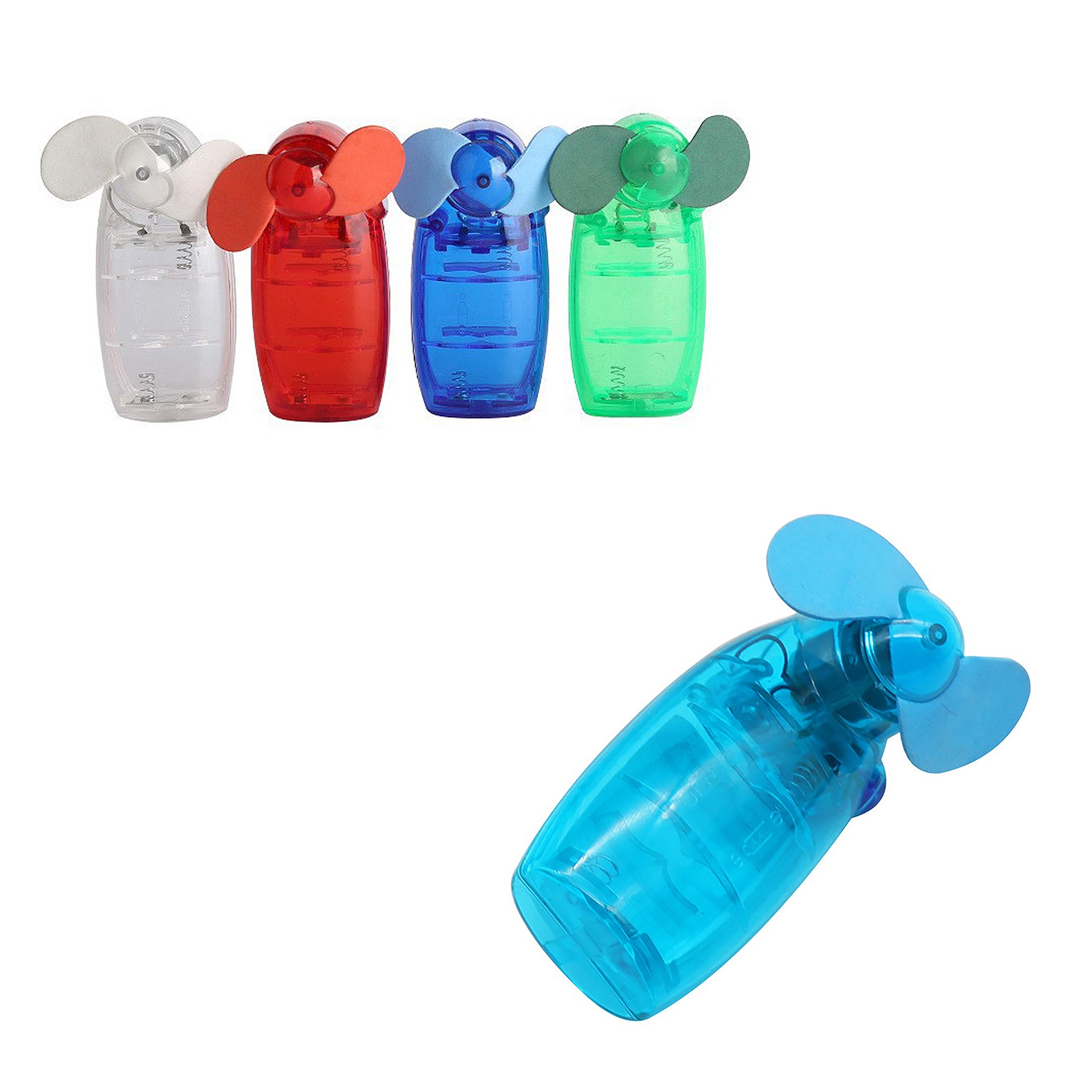Portable Mini Handheld Soft Blade Fan With Batteries 3