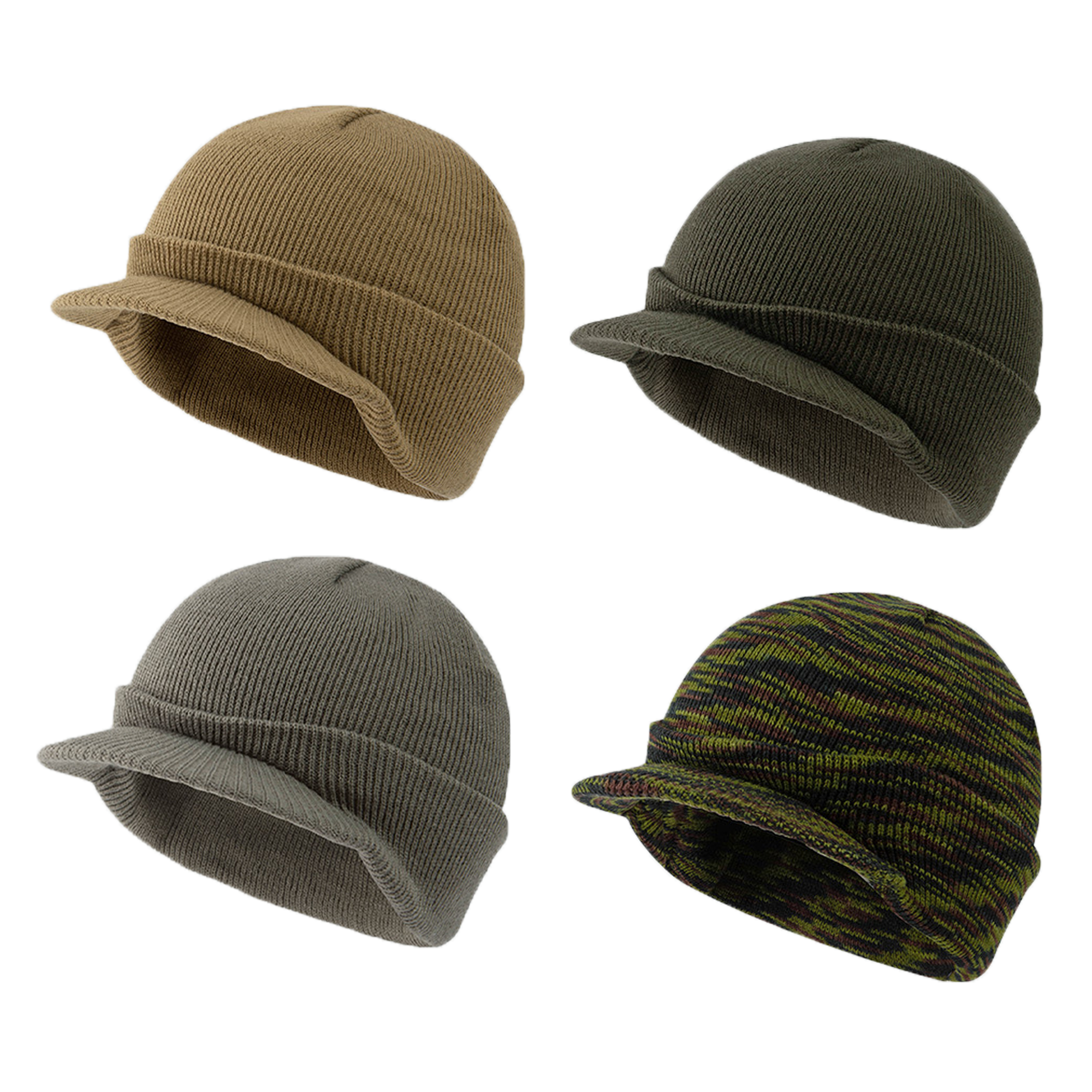 Acrylic Knit Baseball Cap 3
