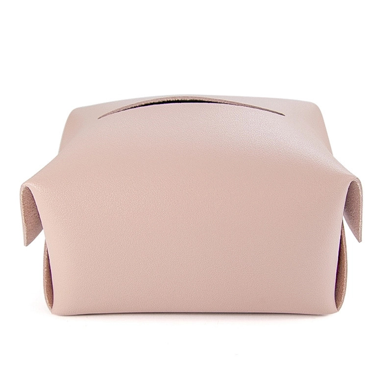 Foldable PU Leather Car Napkin Case & Restaurant Tissue Box 13