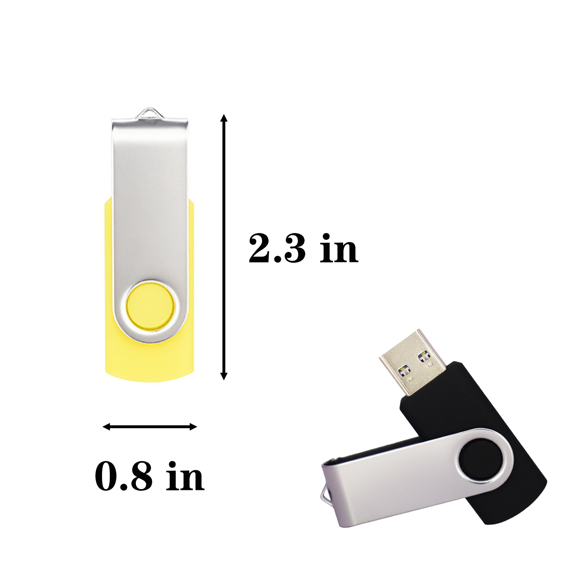 64G USB Mini Metal Flash Drive 4