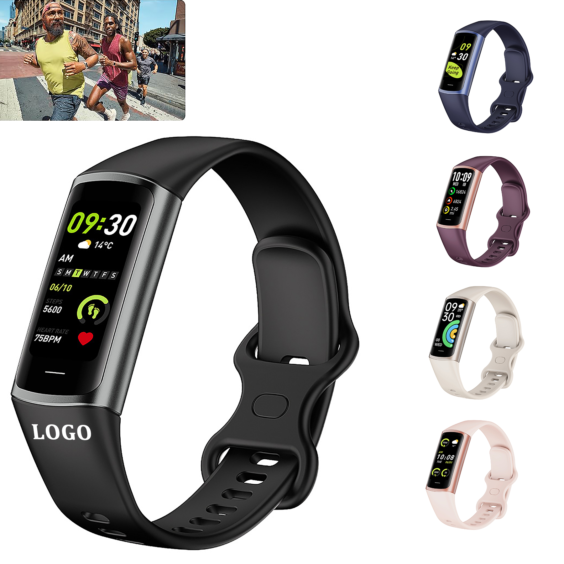 Heart Rate Fitness Tracker 5