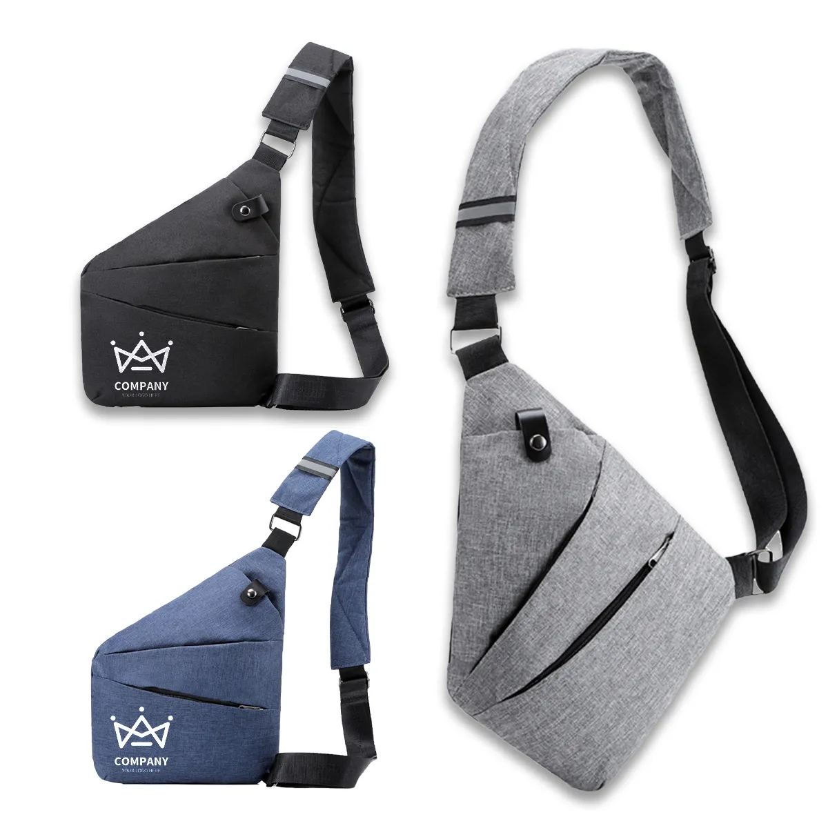 Outdoor Waterproof Lightweight Large Capacity Chest Bag 4