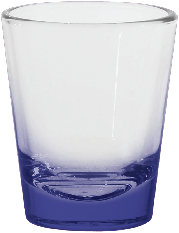1.75 oz. Tapered Shot Glass - Deep Etched 12