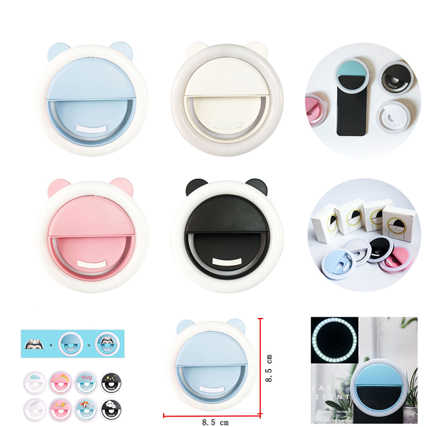 Phone Selfie LED Light Clip 2