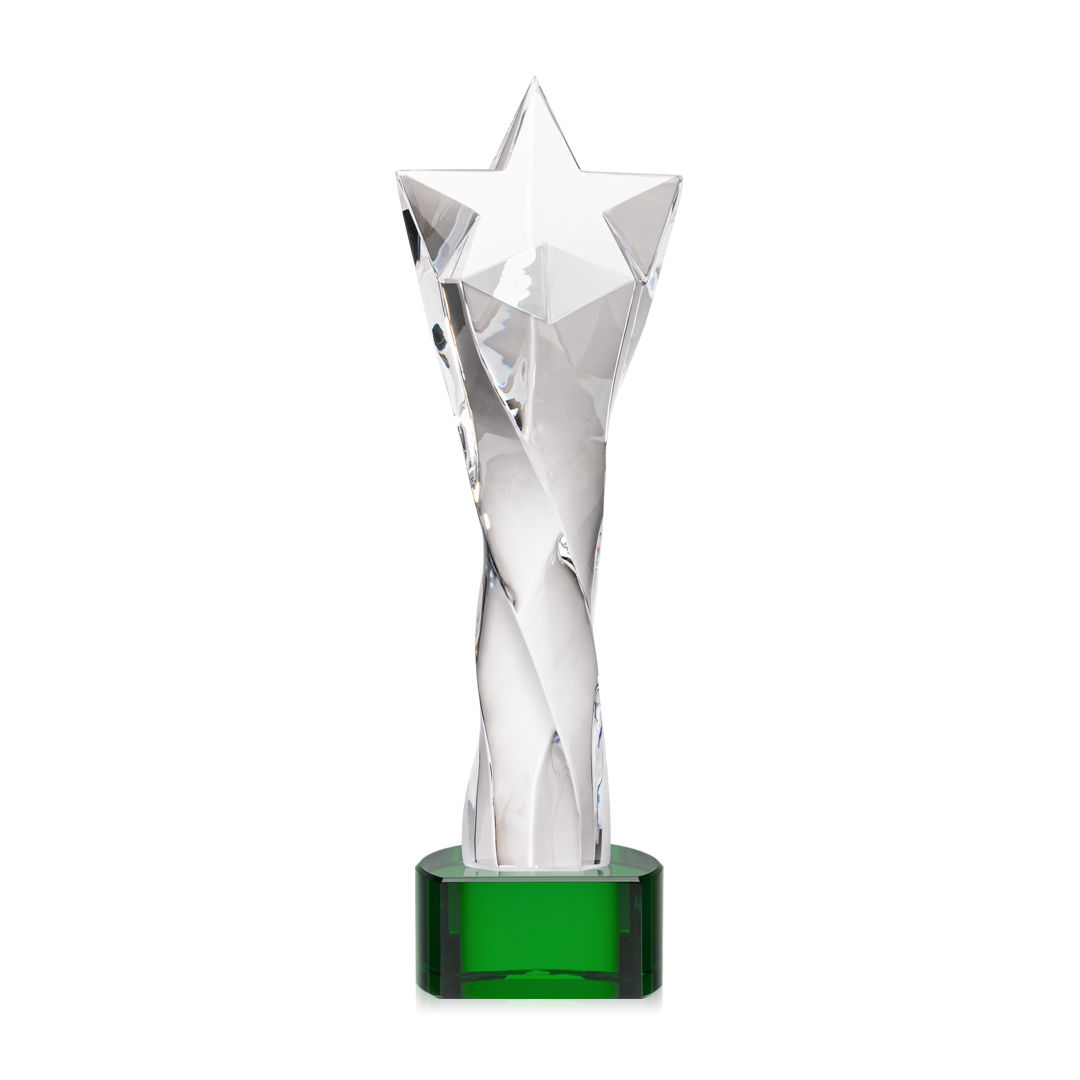 Arlington Star Award on Paragon Base - Green 2