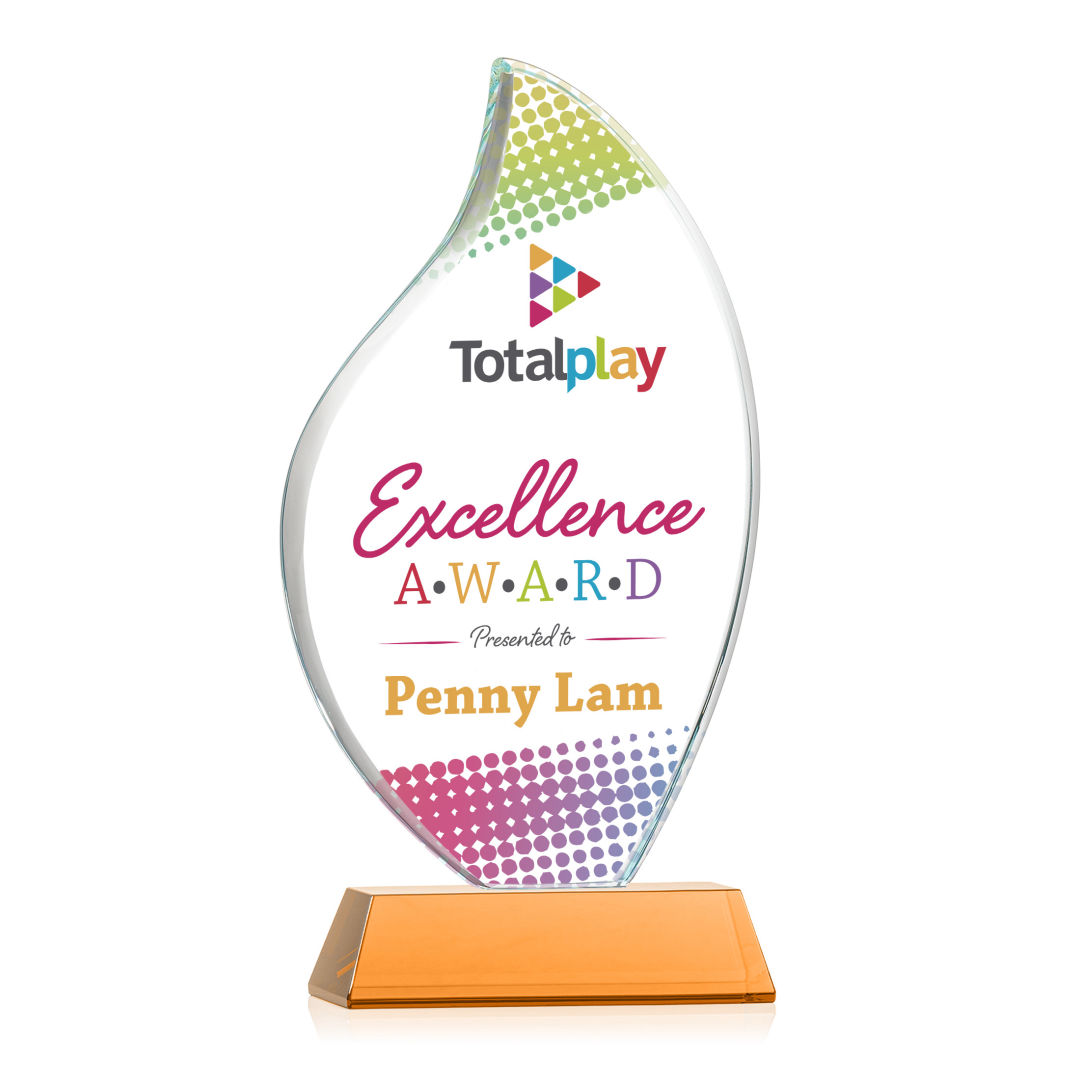 Odessy Flame Vividprint™ Award on Newhaven - Amber 7