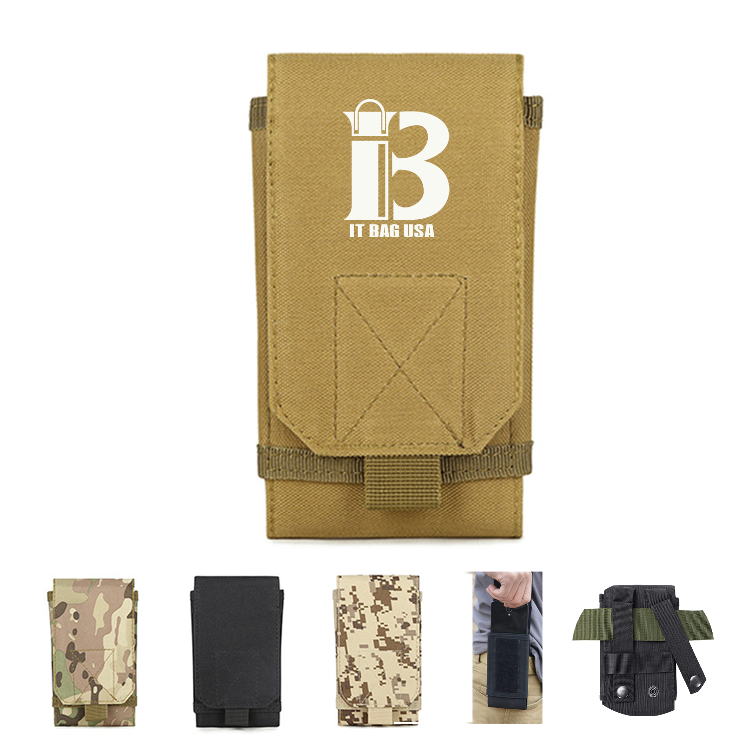 Universal Tactical Molle Phone Belt Bag 2
