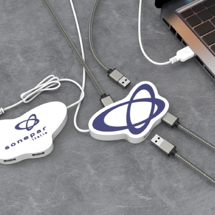 Custom Shaped USB Hub 10