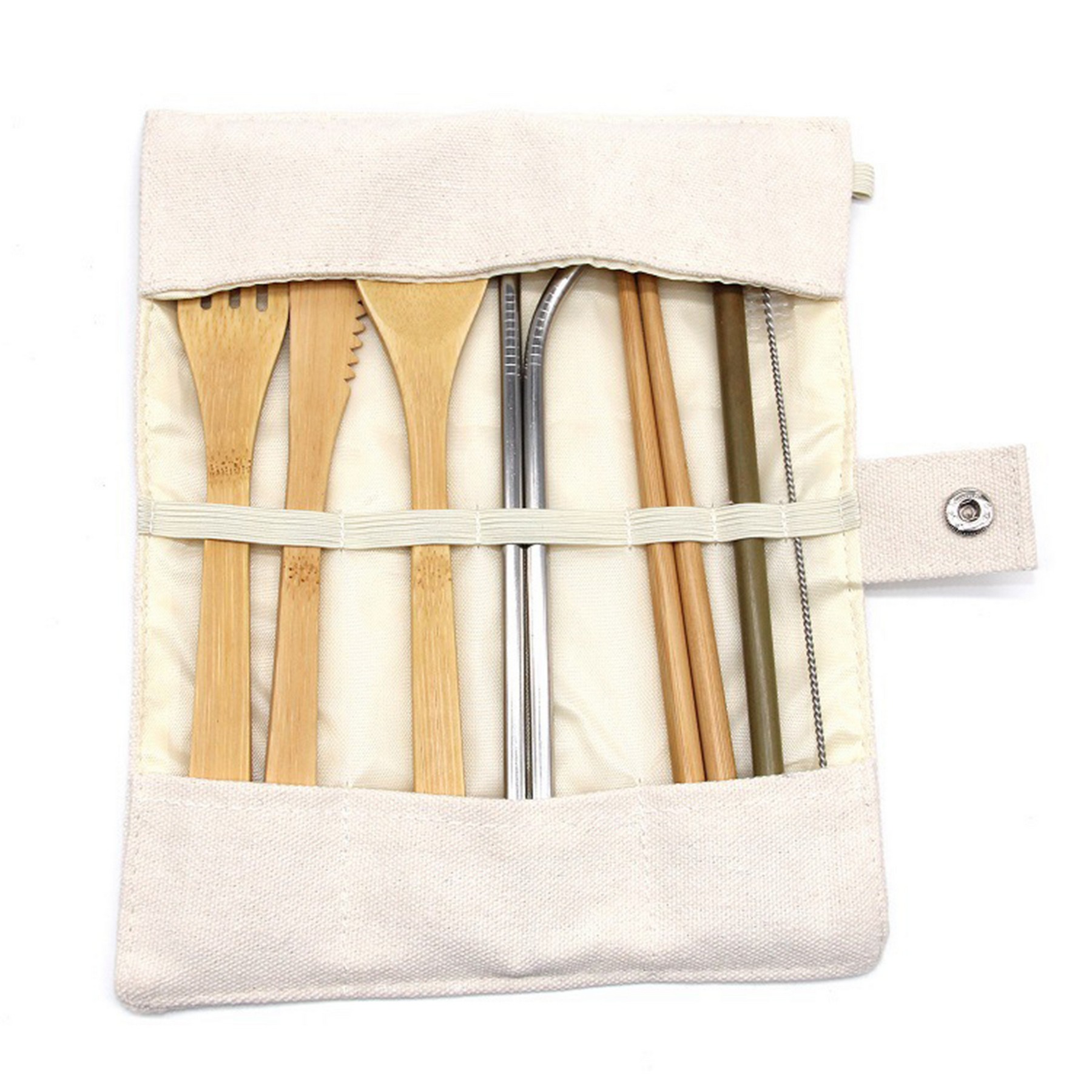 Bamboo Travel Utensils 7