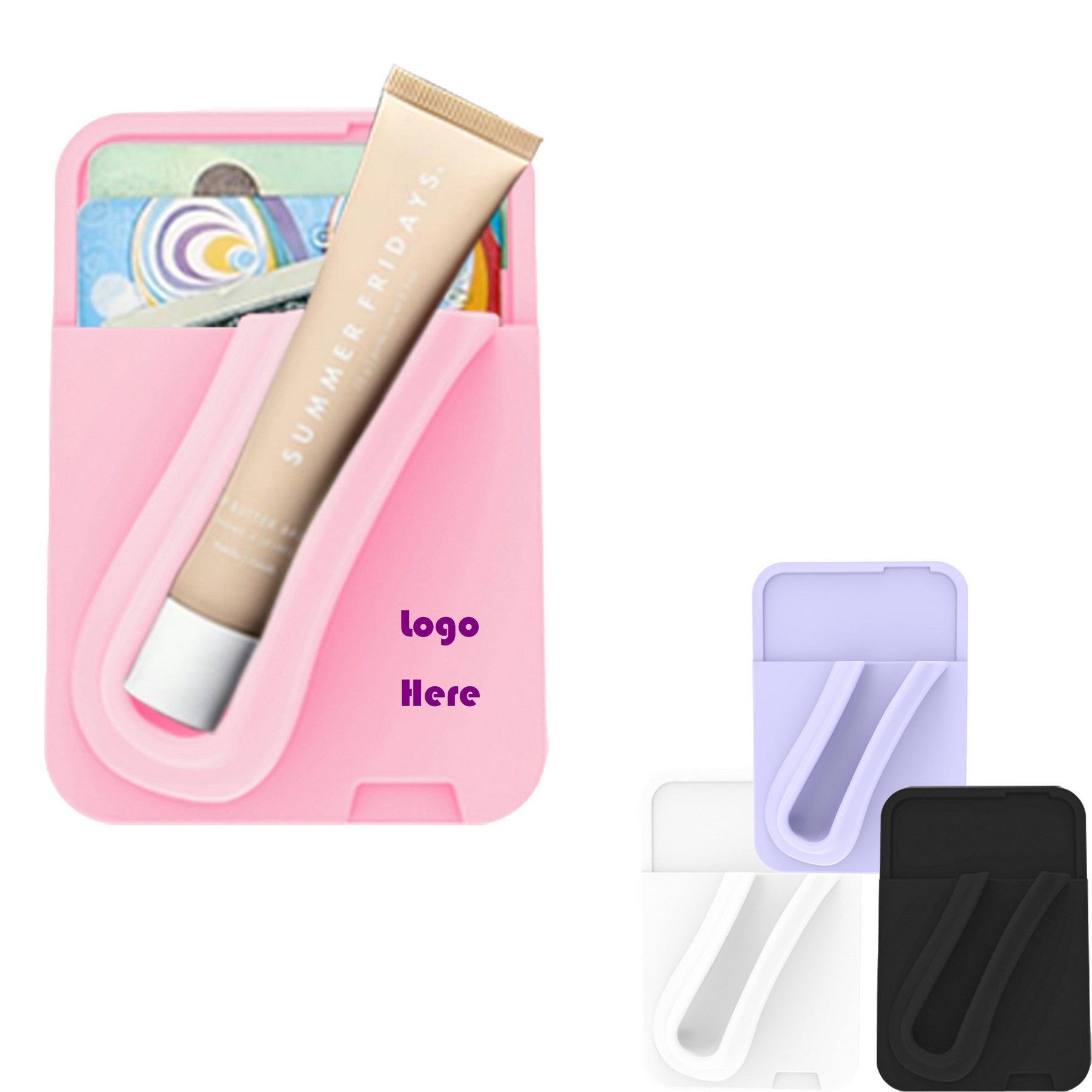 Card Case With Lipstick Holder 4