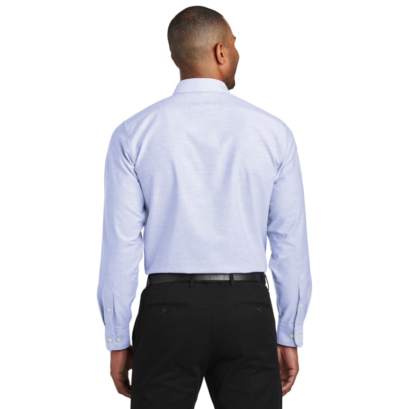 Port Authority Slim Fit SuperPro Oxford Shirt. 11