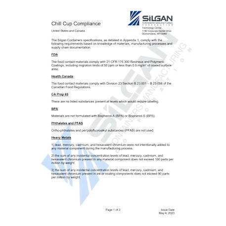 Recyclable Steel Chill-Cups™ 16oz 150