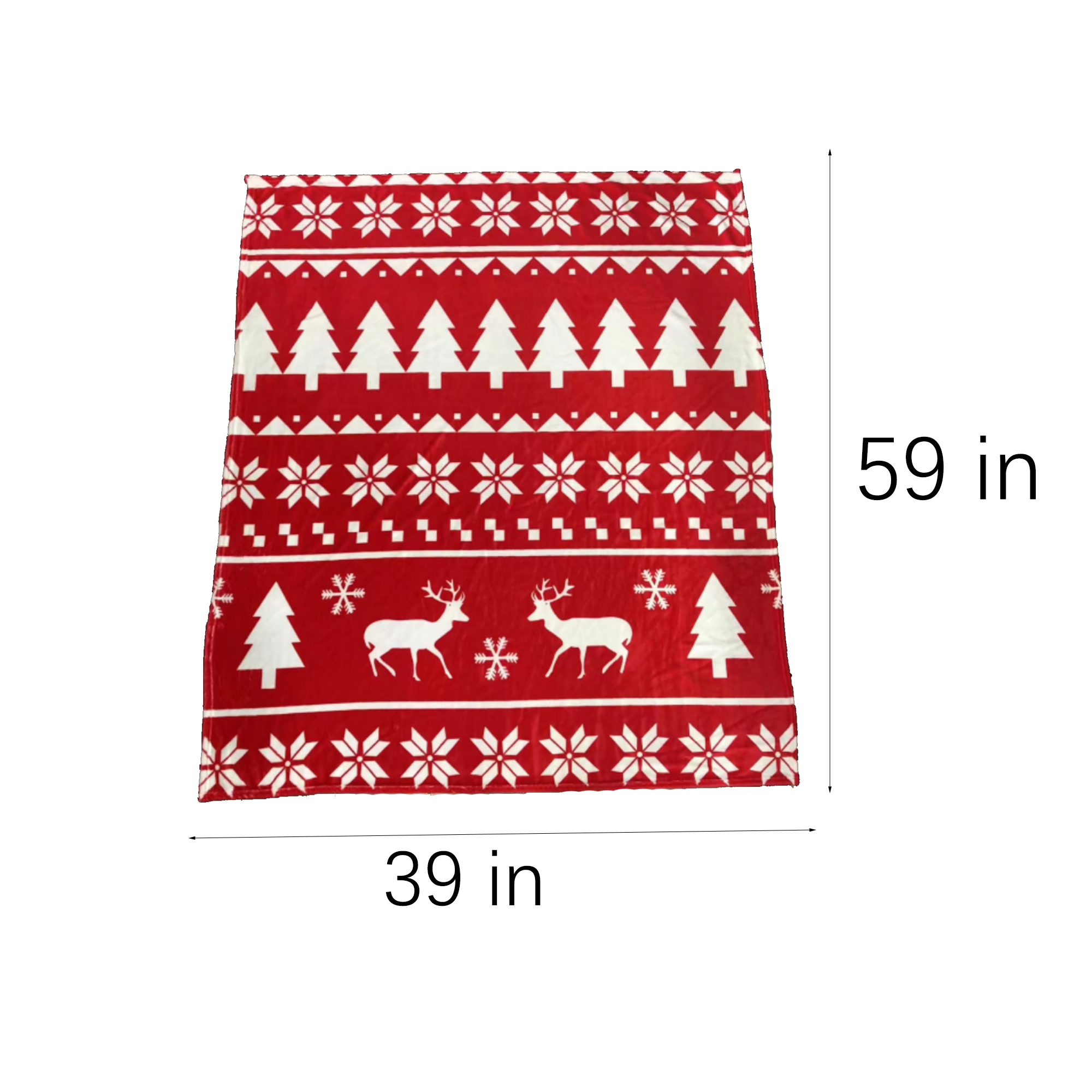 Full Pattern Flannel Blanket 3