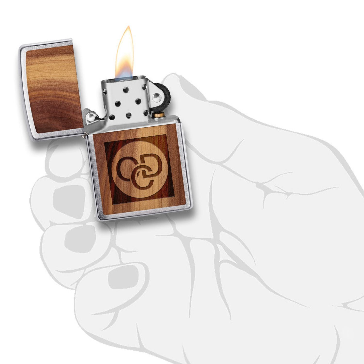 Woodchuck USA Cedar Windproof Lighter