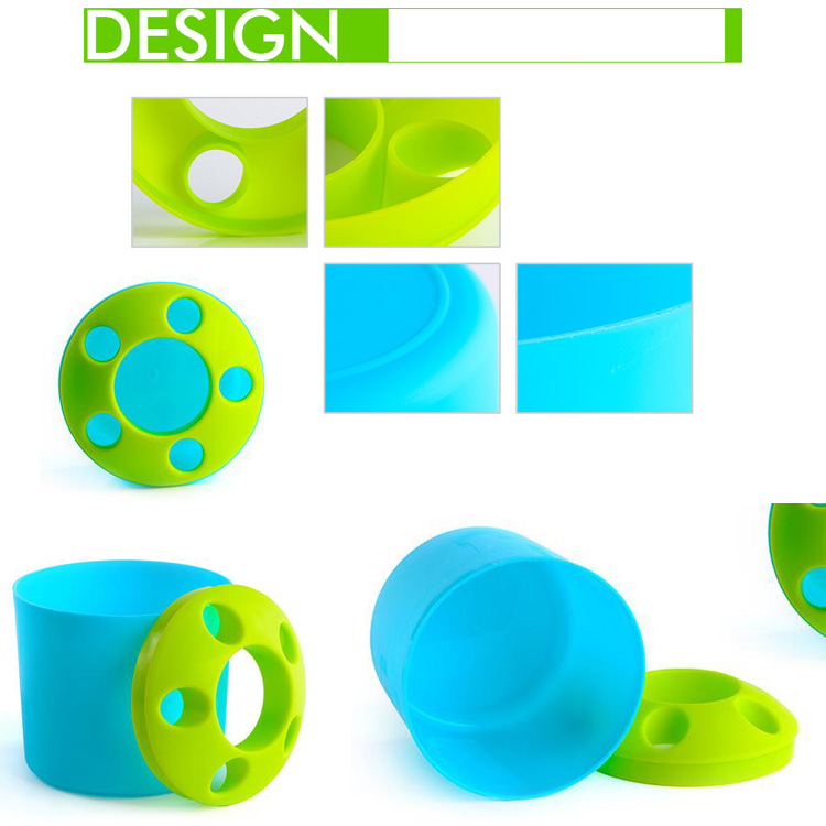 Multi-functional toothbrush holder 2