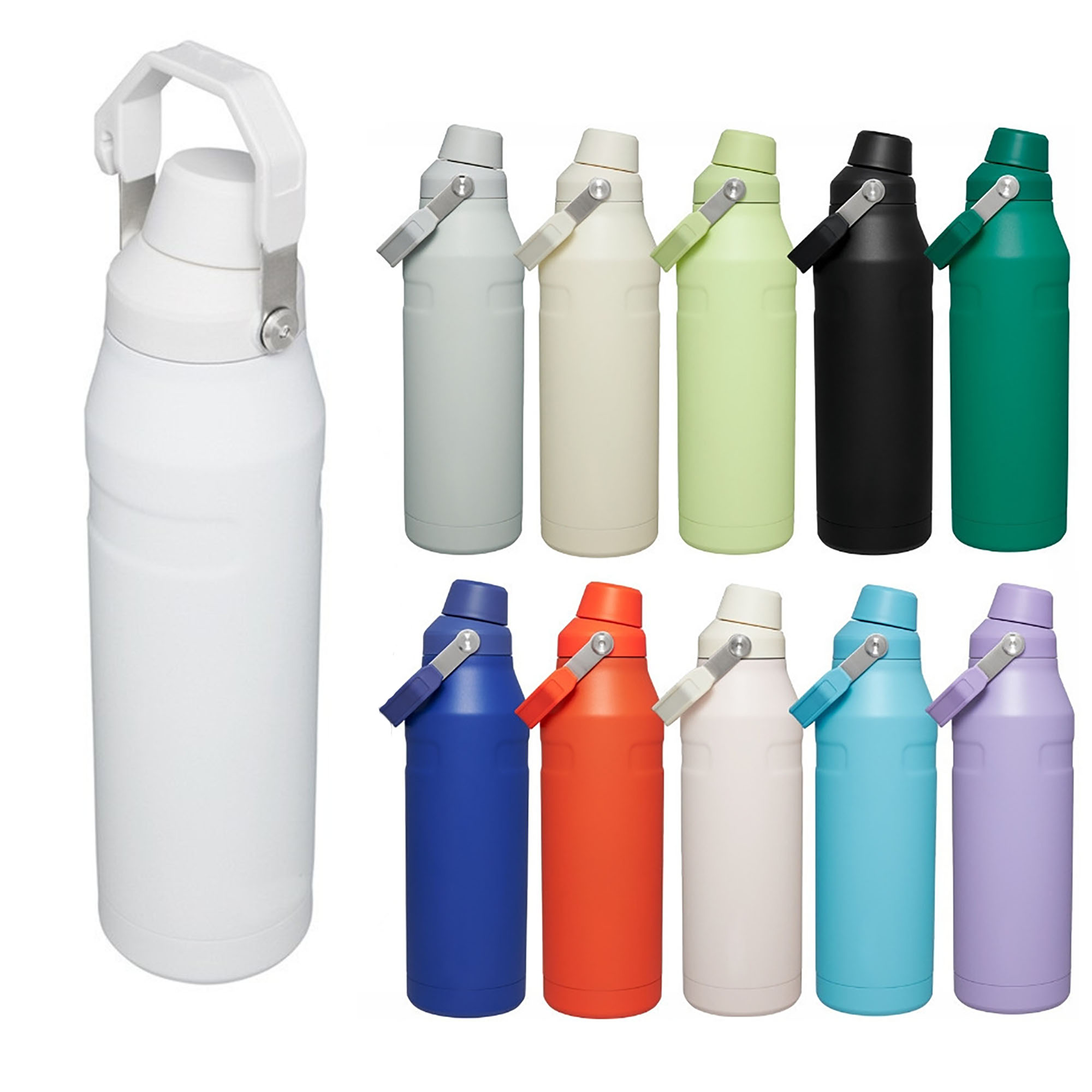 Tilted Spout Insulated Water Bottle 3