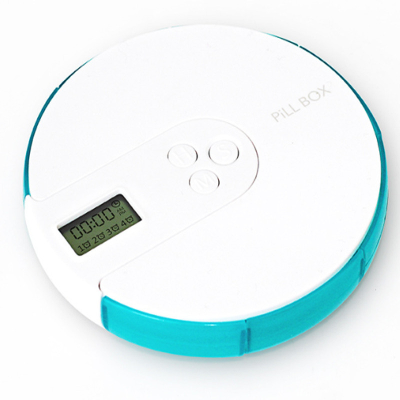 7 Days Digital Electronic Round Timer Pillbox 4