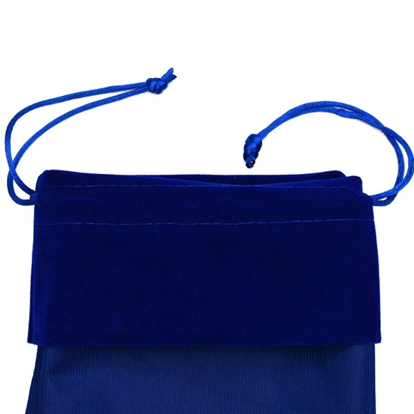 Velvet Wine Bottle Bag with Drawstring 6