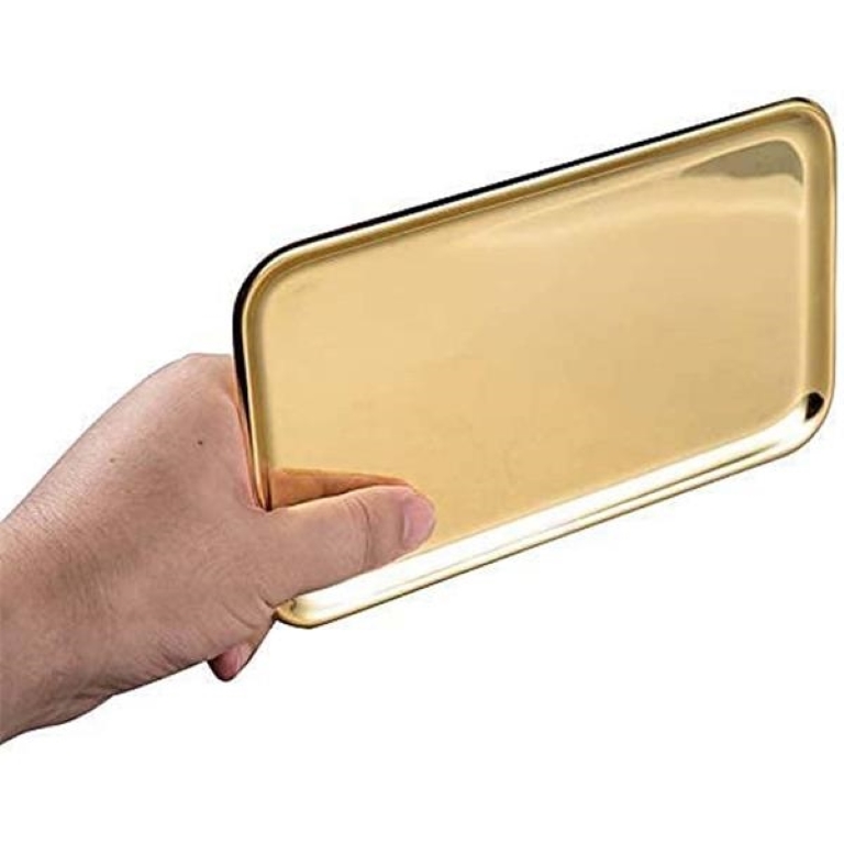 8" x 4.6" Metal Rolling Tray 2
