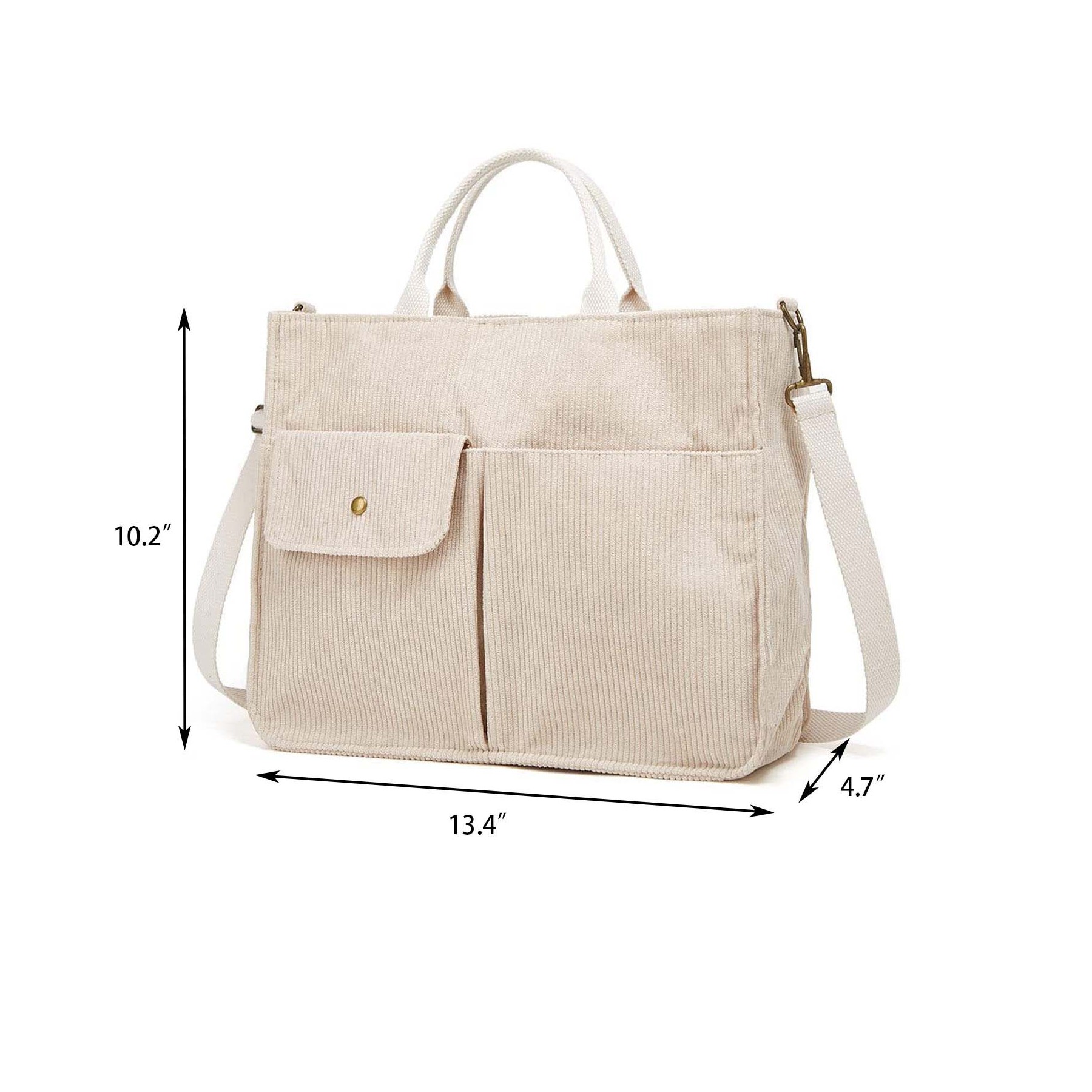 Corduroy Tote Bag 2