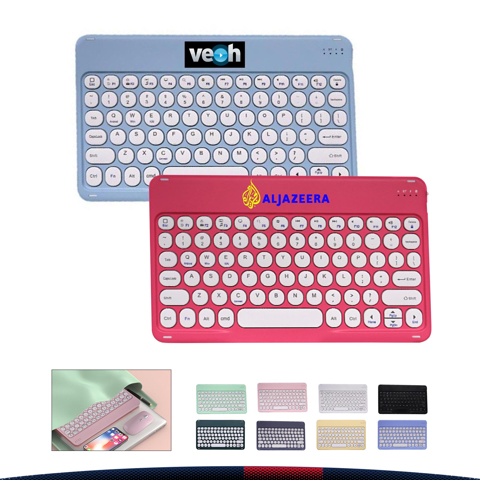 Wireless Bluetooth Keyboard 7