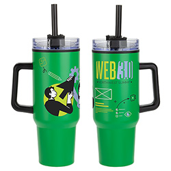 Outpost 40 oz Stainless Steel/Polypropylene Mug 54