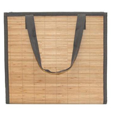 Jumbo Bamboo Grocery Bag, custom tote bag with logo imprint 2